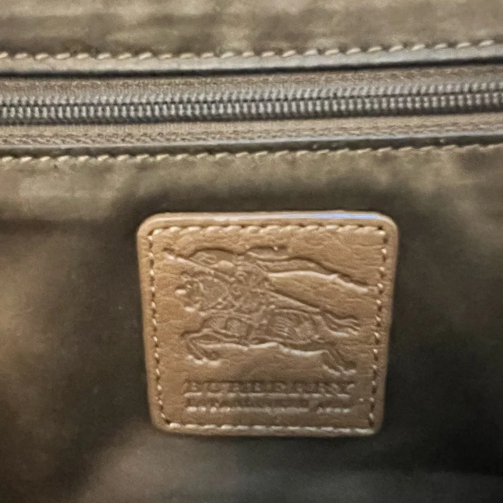 Burberry Tan Leather Satchel - Picture 5 of 9